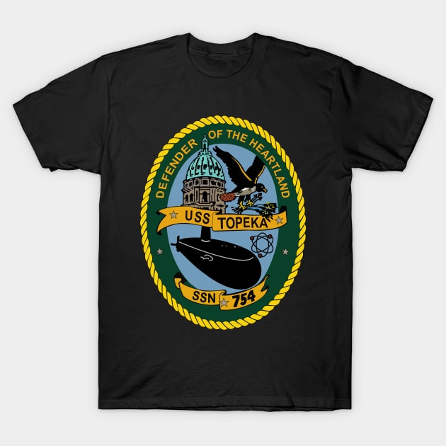 USS Topeka (SSN 754) wo Txt T-Shirt by twix123844